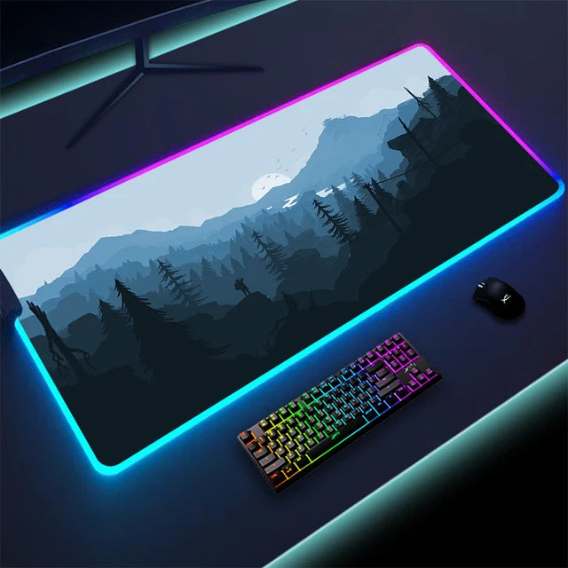 Luminous LED Lighting Mouse Pad