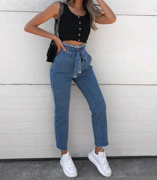 High Waisted Jeans